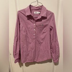 Vineyard vine women half button up shirt 2